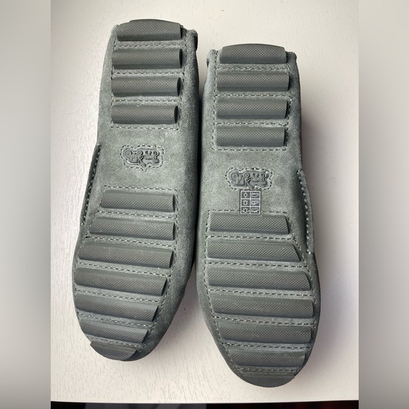 Coach Crosby Olive Green Suede Driving Shoes Loafers Size 7B - Picture 5 of 5
